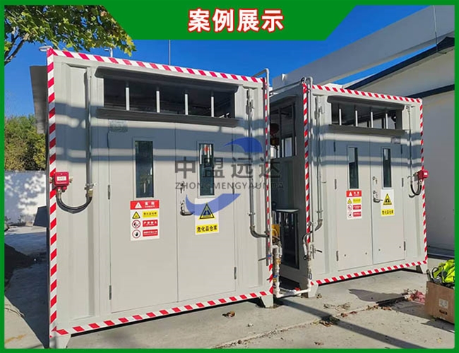 北京石油化工5米危废柜验收合格