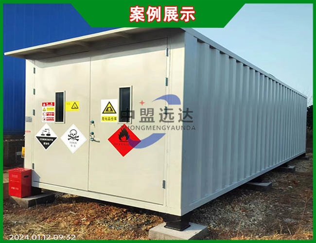 湖南长沙10米危废暂存柜验收合格